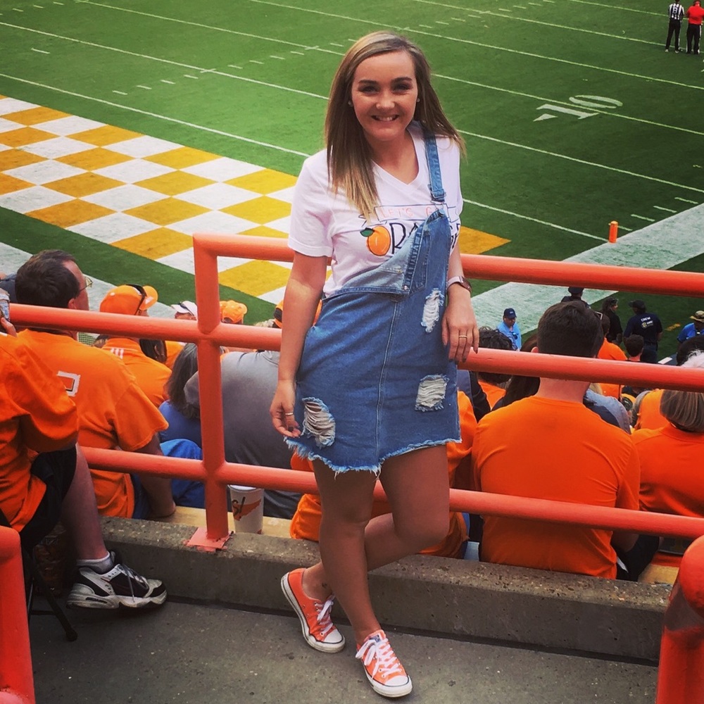 Cello size medium jean overall dress